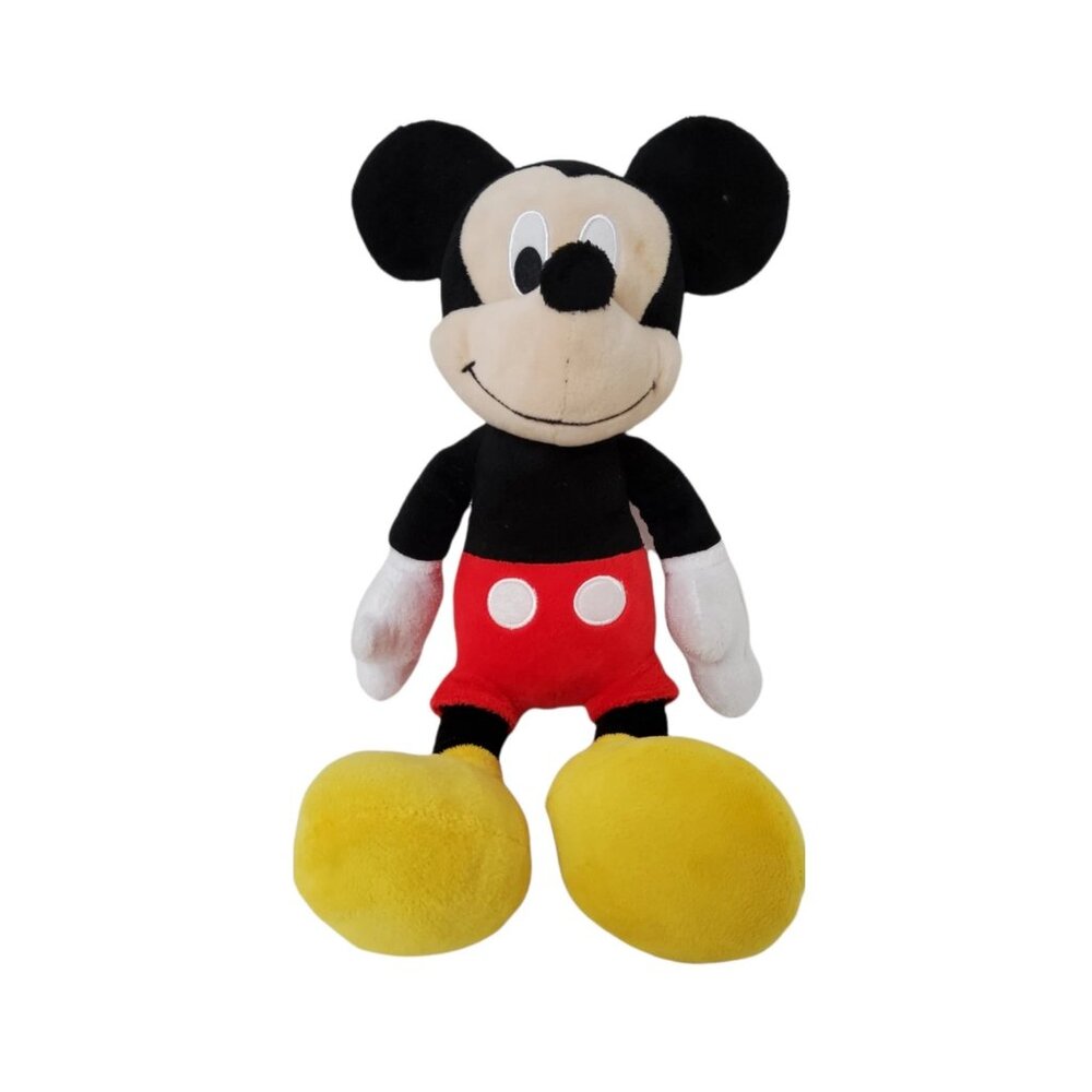 vintage 1990's disney plush 18" mickey mouse ages 2+ .